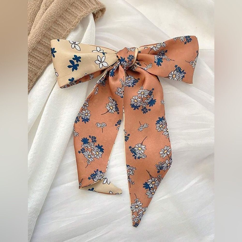 Floral scarf #1836